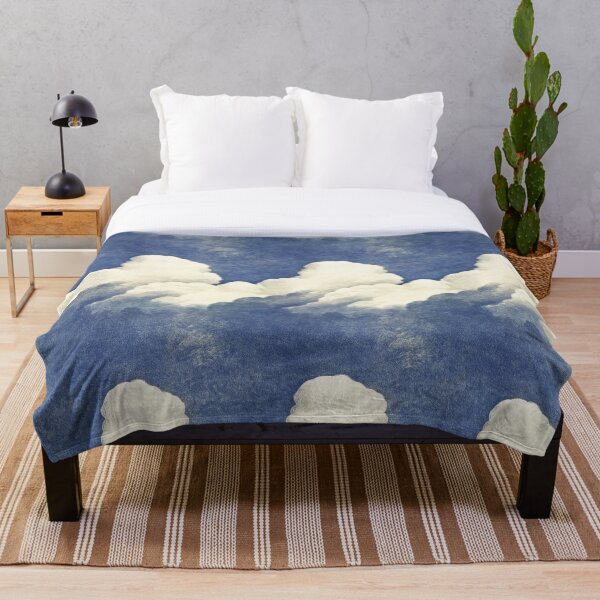 Item preview, Painted Fluffy Clouds Pattern designed and sold by patternicco.