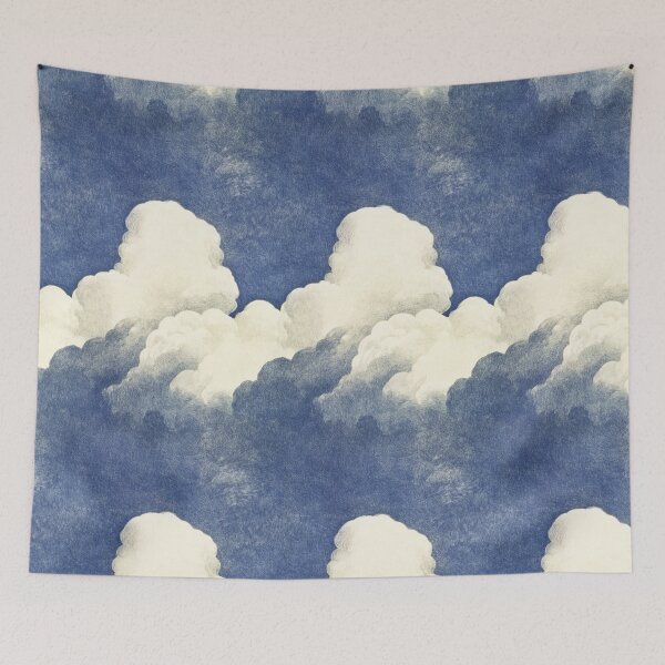 Item preview, Painted Fluffy Clouds Pattern designed and sold by patternicco.
