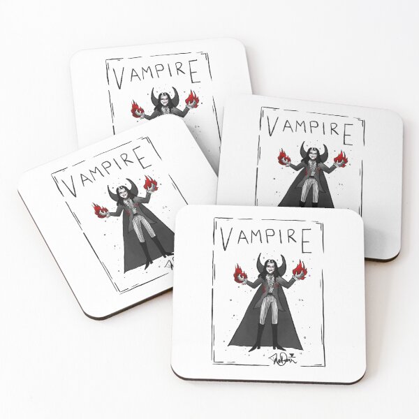 Item preview, Monster Manual Alphabet: vampire designed and sold by TheDoodlemancer.