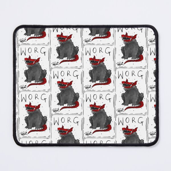 Item preview, Monster Manual Alphabet: worg designed and sold by TheDoodlemancer.