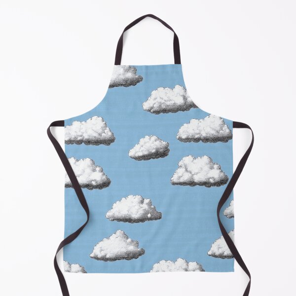 Item preview, Sketchy Fluffy Clouds Pattern designed and sold by patternicco.