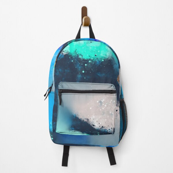 Item preview, Solitude - Blue Green Orange Abstract designed and sold by Joey Santiago.