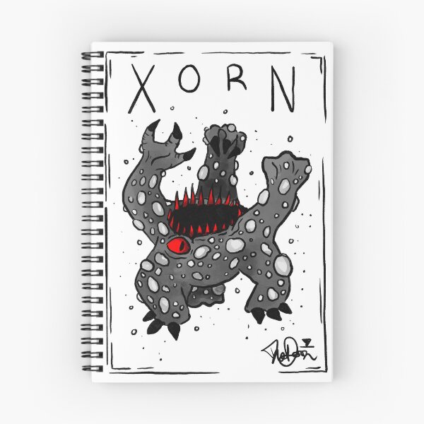 Item preview, Monster Manual Alphabet: xorn designed and sold by TheDoodlemancer.