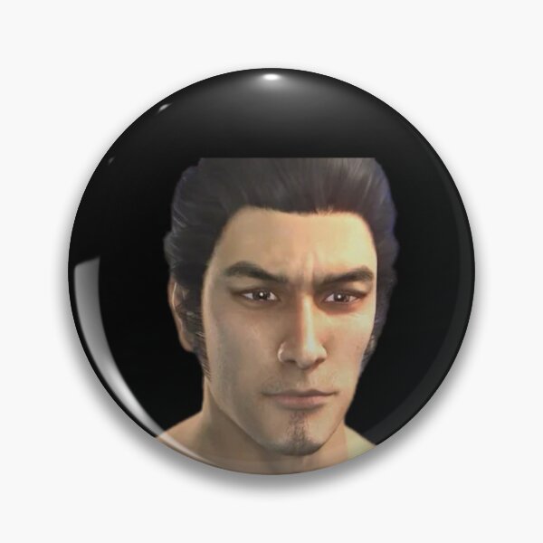 Artikelvorschau, Kiryu lächelt Yakuza 3 entworfen und verkauft von MerikuroCreates.