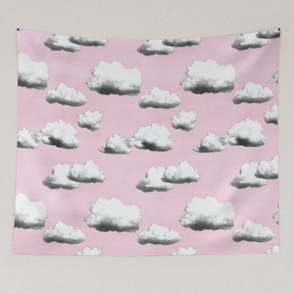 Item preview, Sketchy Fluffy Clouds Pattern designed and sold by patternicco.
