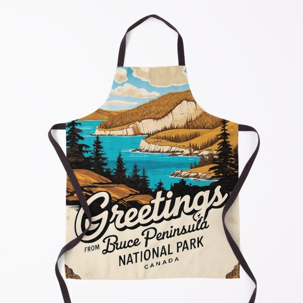 Item preview, Bruce Peninsula National Park Canada Postcard Vintage Travel Retro designed and sold by TravelPostcardGems.