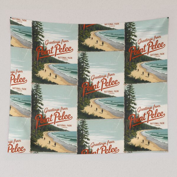 Item preview, Point Pelee National Park Canada Postcard Vintage Travel Retro designed and sold by TravelPostcardGems.