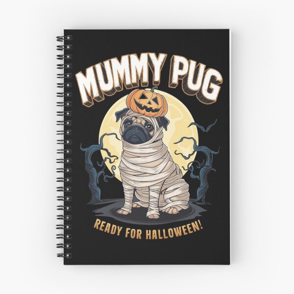 Item preview, Mummy pug - Pugoween designed and sold by JansenGS.