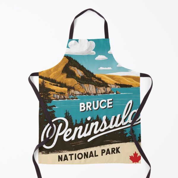 Item preview, Bruce Peninsula National Park Canada Postcard Vintage Travel Retro designed and sold by TravelPostcardGems.