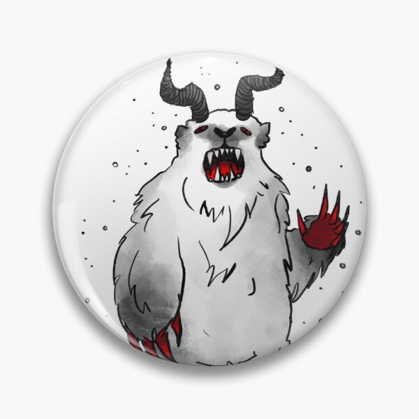 Item preview, Monster Manual Alphabet: yeti designed and sold by TheDoodlemancer.