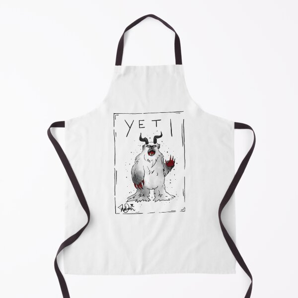 Item preview, Monster Manual Alphabet: yeti designed and sold by TheDoodlemancer.