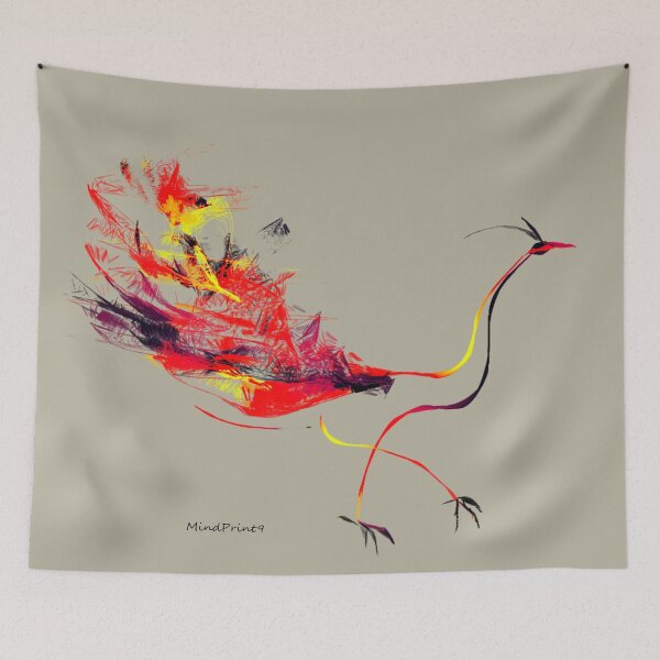 Item preview, Red Peacock designed and sold by Asok Mukhopadhyay.