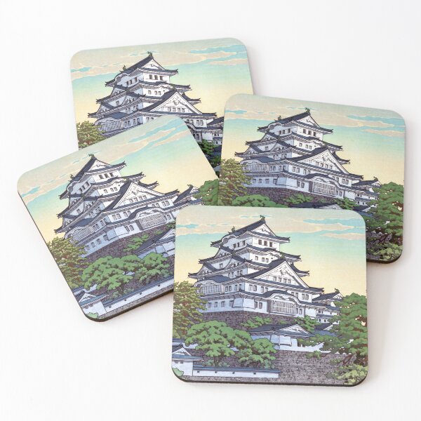 Item preview, Himeji Castle by Kawase Hasui designed and sold by Takeda-art.