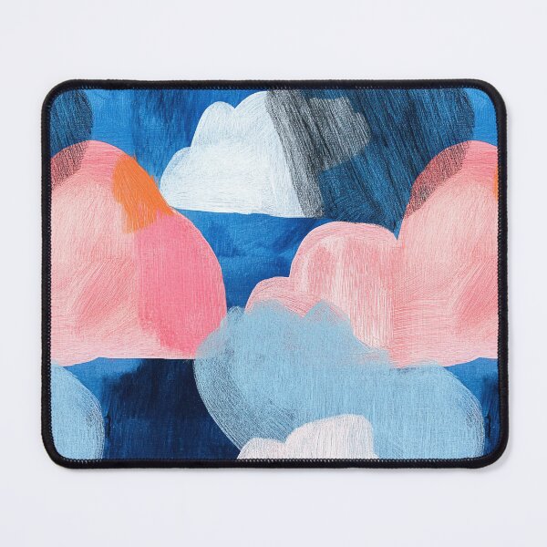 Item preview, 2D Fluffy Clouds Cartoon Style designed and sold by patternicco.