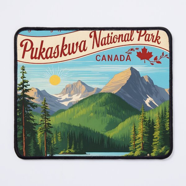 Item preview, Pukaskwa National Park Canada Postcard Vintage Travel Retro designed and sold by TravelPostcardGems.