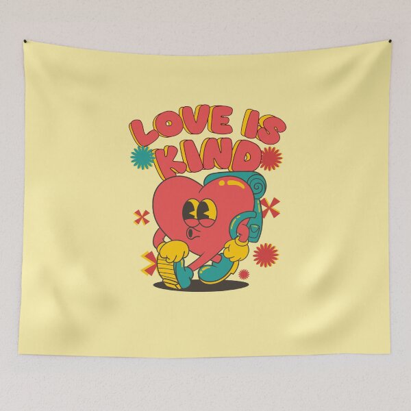 Item preview, Love is Kind ,Retro Christian Women's Gospel Quotes, Inspirational  Christian Woman Design designed and sold by mattlee20.