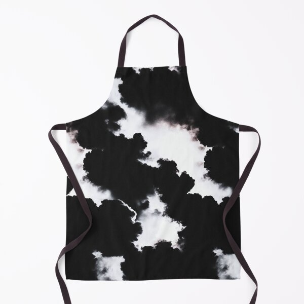 Item preview, Fluffy Black and White Clouds Sky Pattern designed and sold by patternicco.