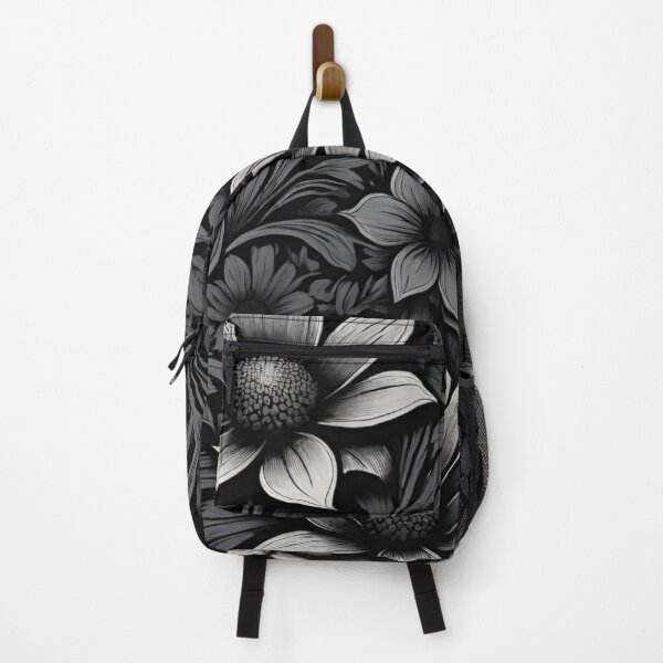 Artikelvorschau, Monochrome florale Eleganz entworfen und verkauft von LyssasMindArt.