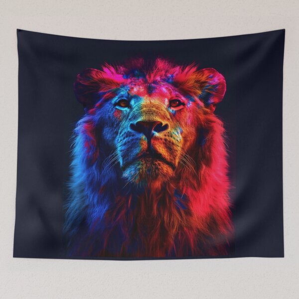 Item preview, rainbow strong lion designed and sold by Agarweinchtien.