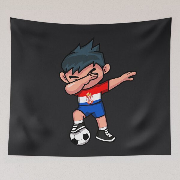 Item preview, Soccer Boy Dabbing Serbia designed and sold by melsens.