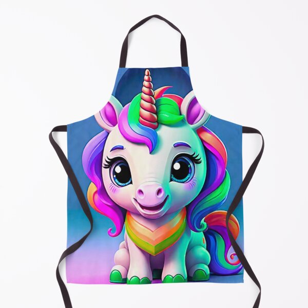 Item preview, Cute and Cuddly Cartoon Unicorn designed and sold by GrizzlyCollective.
