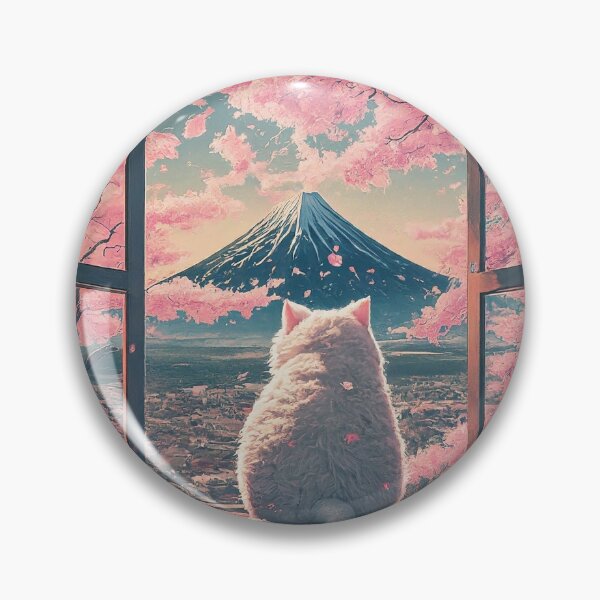 Item preview, Feline's View of Fuji designed and sold by kyxur.