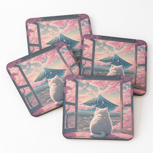 Item preview, Feline's View of Fuji designed and sold by kyxur.