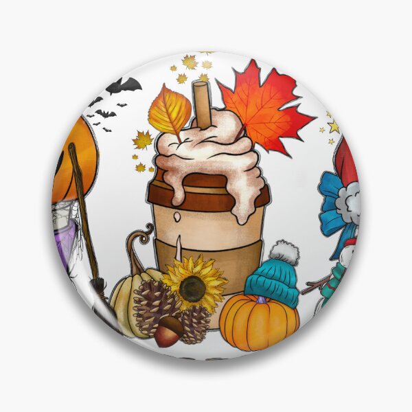 Item preview, halloween coffee cup, Christmas coffee cups, Fall coffee cup, hallothanksmas, Christmas, Halloween, Fall designed and sold by LionDesignArts.