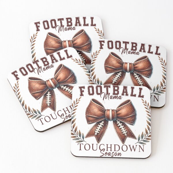 Item preview, Football Mama Bow, Fall Coquette Bow , Touchdown Season , Football Sport , Football Mom , Game Day  designed and sold by LionDesignArts.