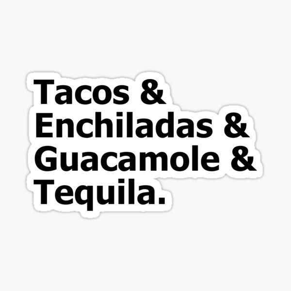 Item preview, Tacos Enchiladas Guacamole Tequila Mexican Cuisine  designed and sold by The Junto Shop.
