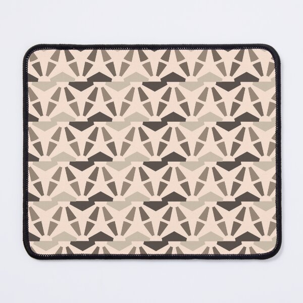 Item preview, A seamless pattern with a repeating brown design. designed and sold by chicterday.
