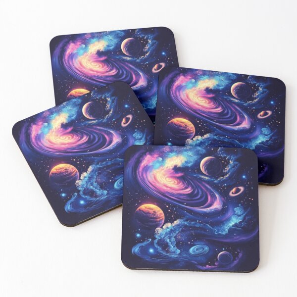 Item preview, Colorful Galactic Universal Space Art designed and sold by Rafał Stadnik.