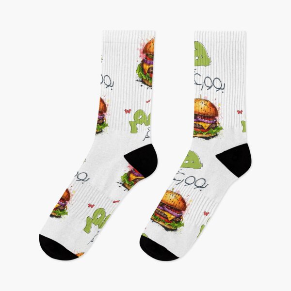 Item preview, همبوورغر بالعربي مضحك - Discover the Playful Side of Burgers with a Touch of Wit - Fun and Clever Fast Food Wordplay Humor designed and sold by FUNqoosh.