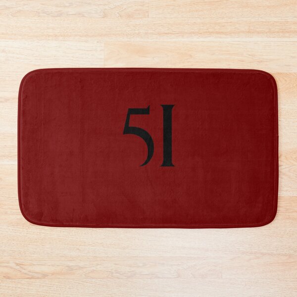 Item preview, 51, fifty-one, black, quake designed and sold by Numbers-Art.