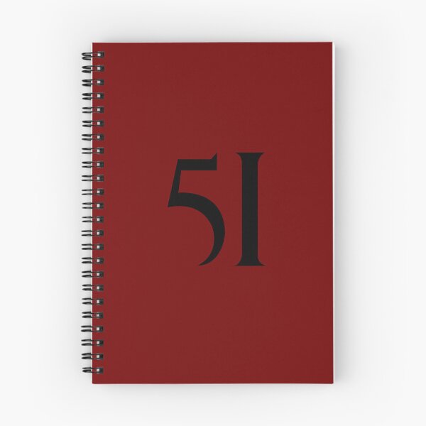 Item preview, 51, fifty-one, black, quake designed and sold by Numbers-Art.