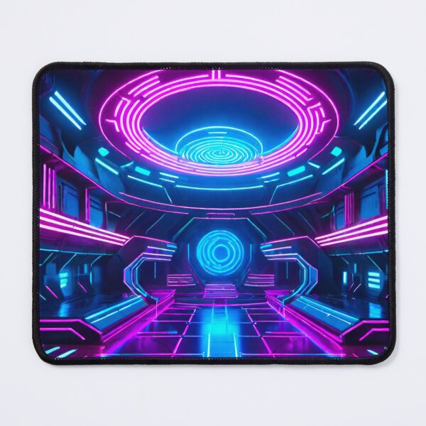 Item preview, Futuristic Neon Room Design designed and sold by GrizzlyCollective.