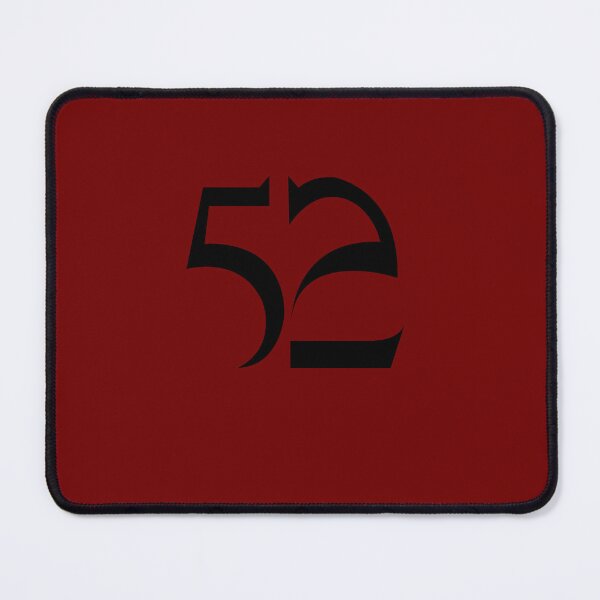 Item preview, 52, fifty-two, black, quake designed and sold by Numbers-Art.