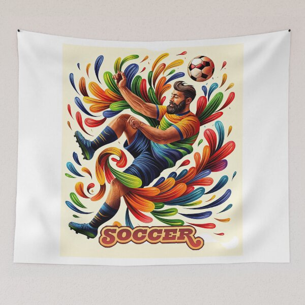 Item preview, Poster Print Wall Art T-Shirt design - Sports: Soccer designed and sold by ForeverPrintsOK.