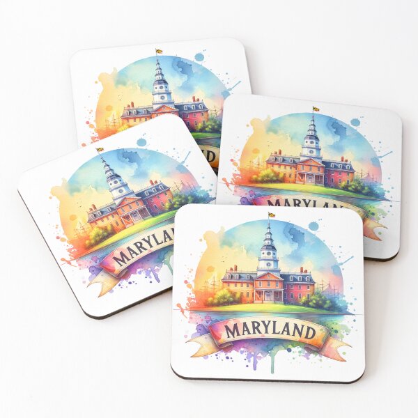 Item preview, ✨Vintage US State Watercolor Maps – Unique Retro Travel Art for Apparel, Mugs, Stickers & More designed and sold by artedigital99.
