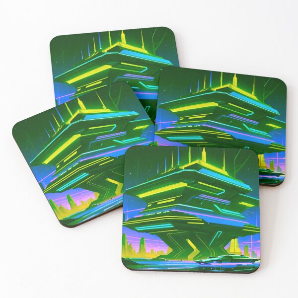 Item preview, Futuristic Home with Sleek Car Outside designed and sold by GrizzlyCollective.