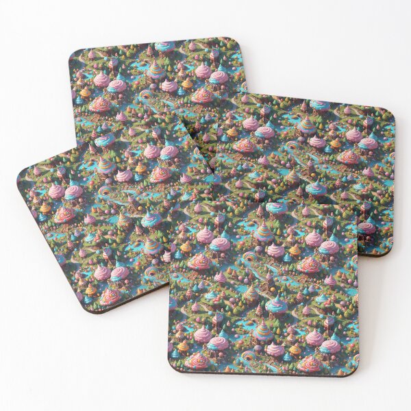 Item preview,  Sugar Wonderland: A Delightful Sweetscape designed and sold by koreatvtea.