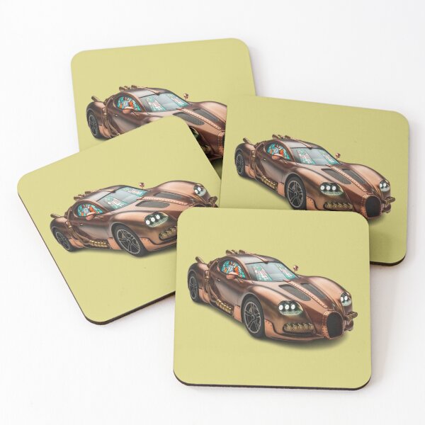 Item preview, "Steampunk Supercar: Fusion of Future and Past"(2) designed and sold by cbishopbailey.