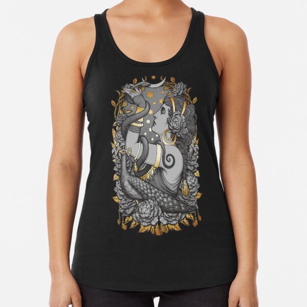Tribal Belly Dancer Witch Racerback Tank Top