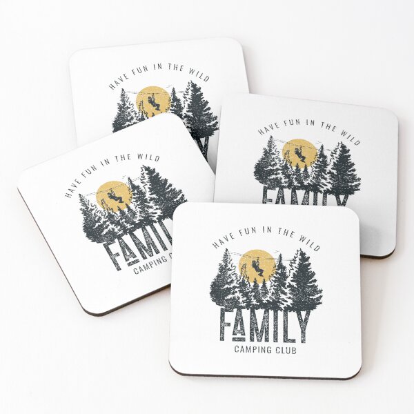 Item preview, Have Fun In The Wild: Family Camping Club designed and sold by CodeKatana.