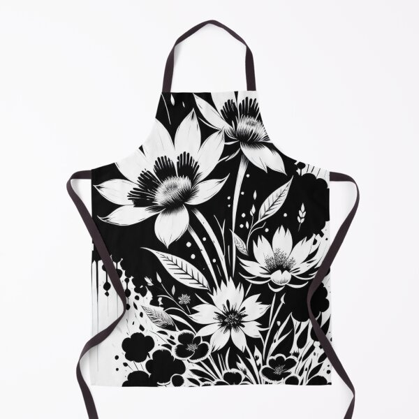 Item preview, Ink-Drawn Floral Symphony designed and sold by LyssasMindArt.