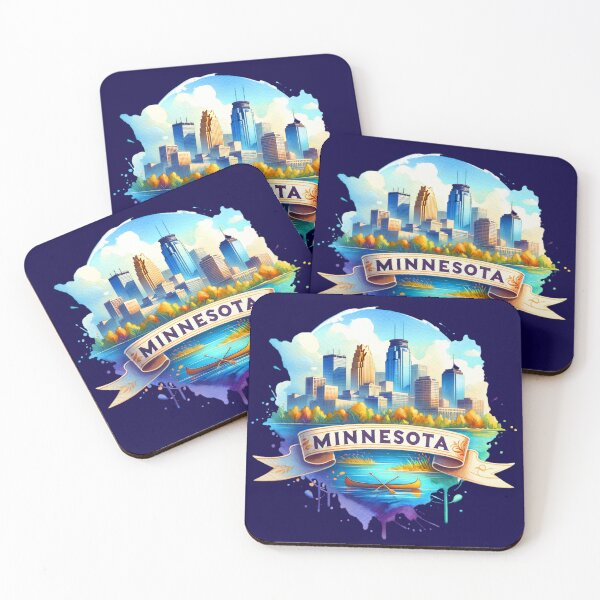 Item preview, ✨Vintage US State Watercolor Maps – Retro Travel Art Designs for Clothing, Mugs, Stickers & Home Decor designed and sold by artedigital99.