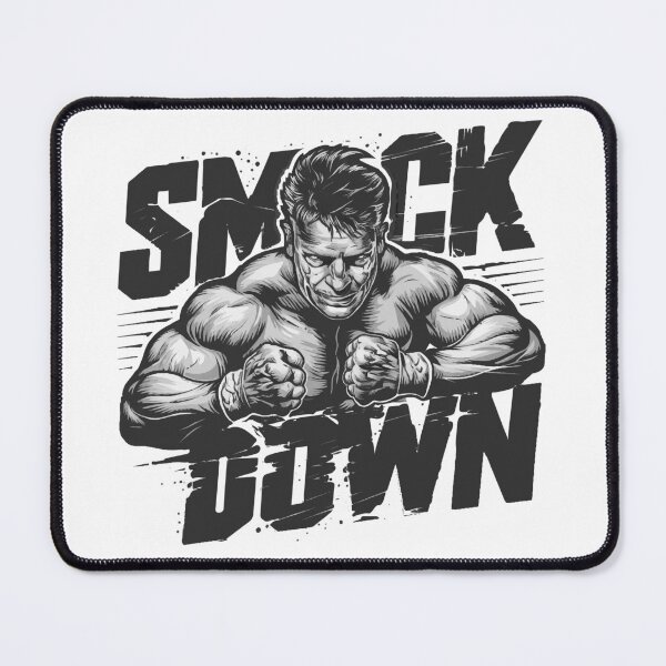 Item preview, Fierce Wrestler Smackdown Illustration designed and sold by Azraqcrafts.