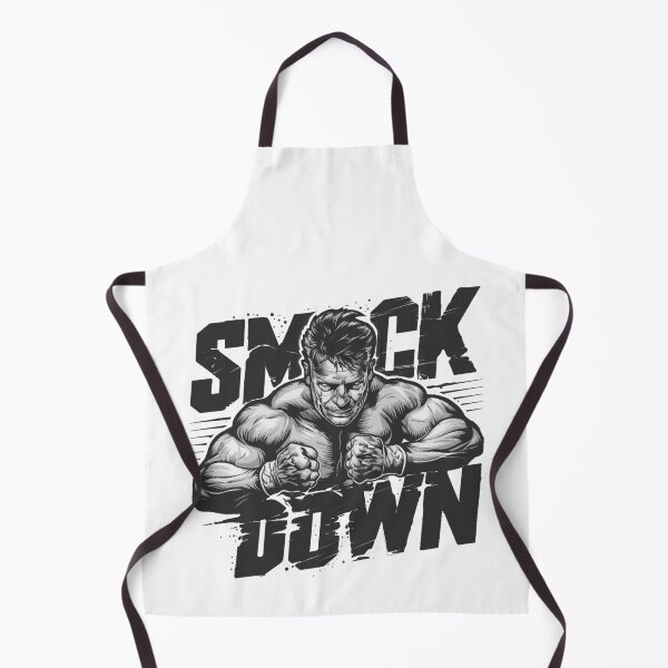 Item preview, Fierce Wrestler Smackdown Illustration designed and sold by Azraqcrafts.