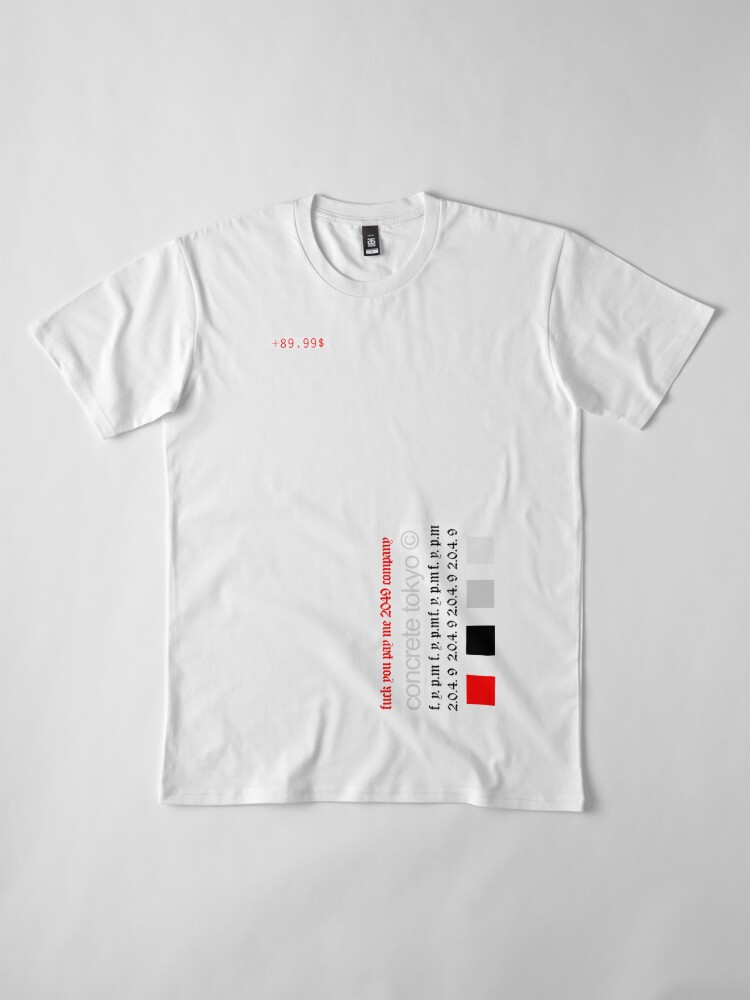 Alternate view of Concrete Tokyo / fypm2049 Premium T-Shirt