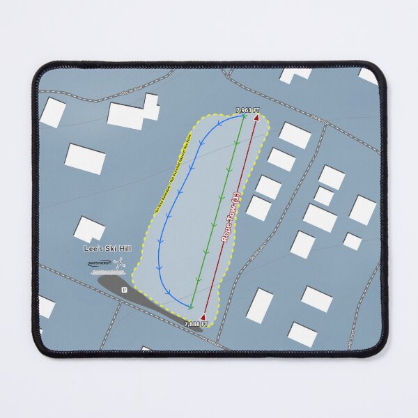 Item preview, Lee's Ski Hill Resort Trail Map designed and sold by Mapsynergy.